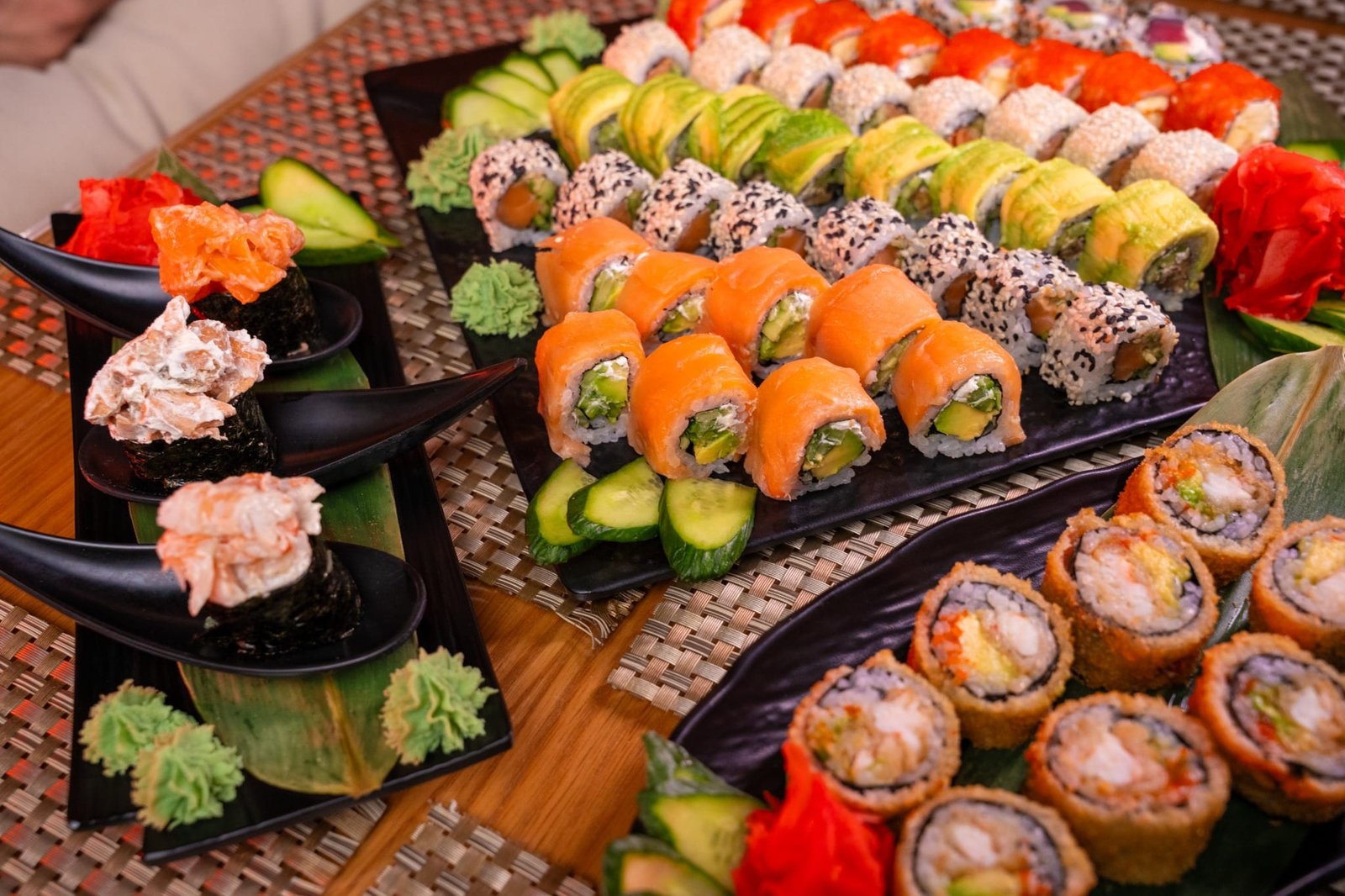 Premium sushi platter at Syake Sushi